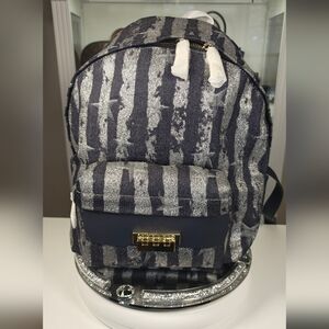Zac Posen Eartha Iconic Small Backpack in Star Denim